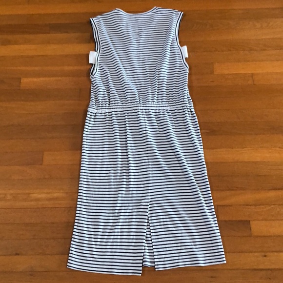 EUC. Theory Knit Striped Caneil Dress. - Picture 6 of 8